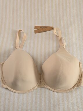 SKIMS Fits Everybody T-shirt Bra Size:34DDDD (34G) Sand